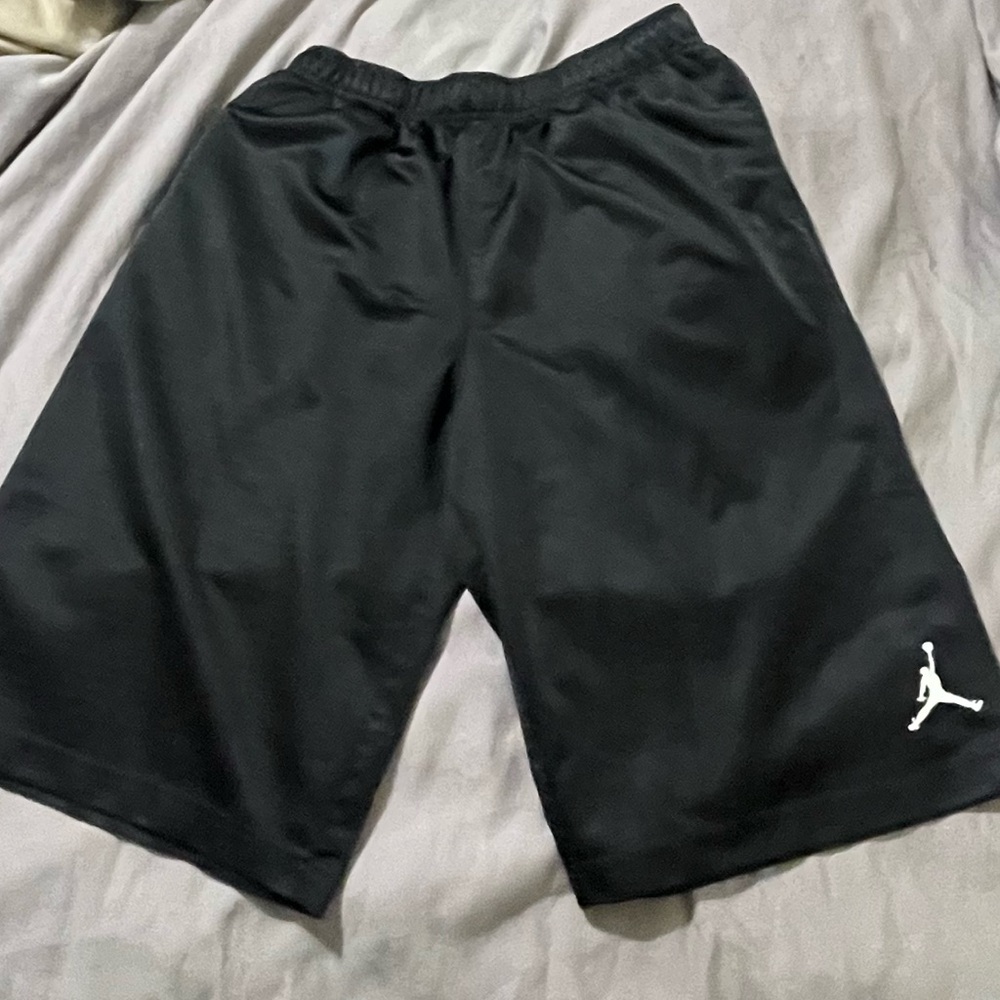 Jordan Black Performance Athletic Shorts